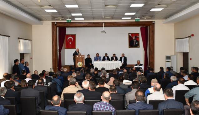 Vali Gürel, Yenice'de muhtarları dinledi