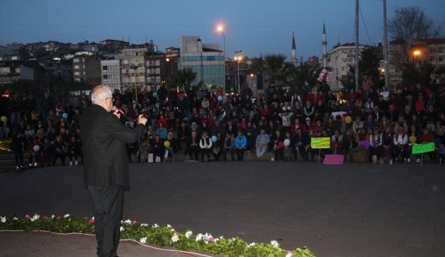 Posbıyık amfi tiyatroda kadınlarla buluştu…
