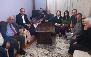 Askerleri ziyaret ettiler... 