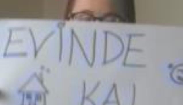 Özel bireylerden anlamlı paylaşım… #evindekal….