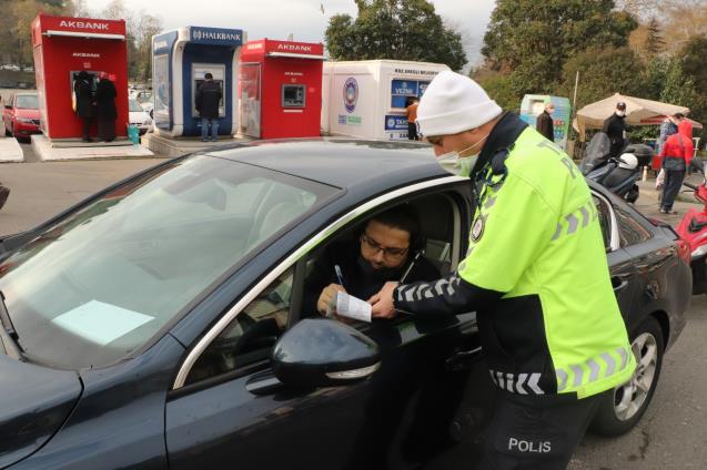 PTT Kavşağında denetim