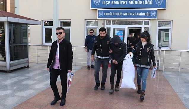 ZANLILAR ADLİYEYE SEVK EDİLDİ...