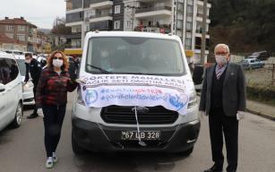 POSBIYIK  MASKE DAĞITIMINA 31 MAHALLEDE BAŞLADIK