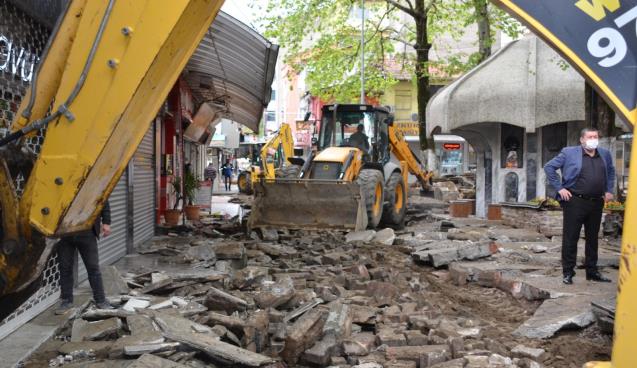 ALAPLI YOL KAPLAMA ÇALIŞMALARI BAŞLATI