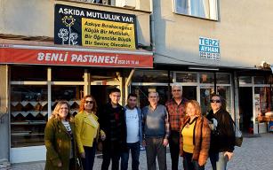 Bayan Posbıyık da “Askıda Mutluluk Var” dedi...