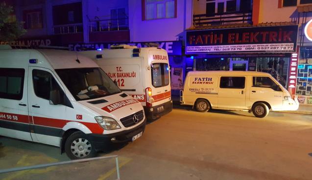 Cam Silen Kadın Düştü !!!