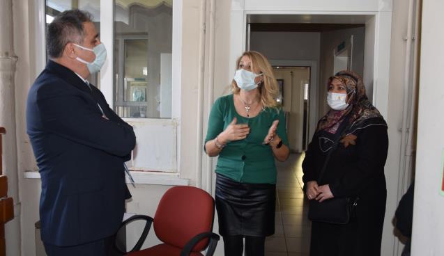 BOZKURT, DİSPANSER ÇALIŞANLARININ SORUNLARINI DİNLEDİ