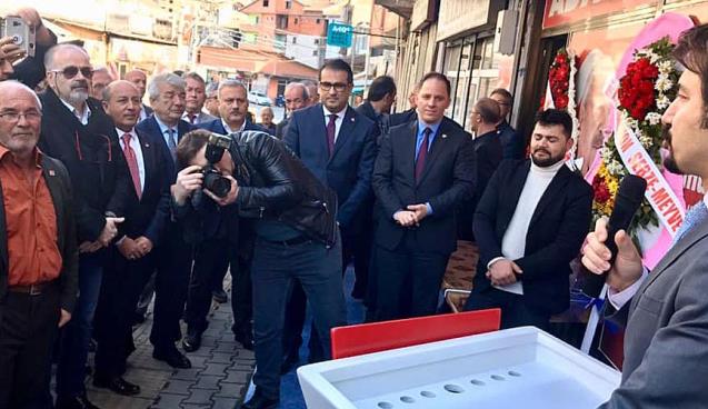 TÖRENLE HİZMETE AÇILDI...