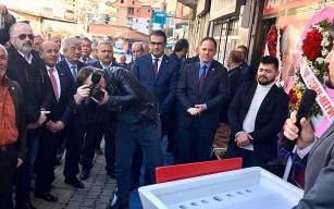 TÖRENLE HİZMETE AÇILDI...
