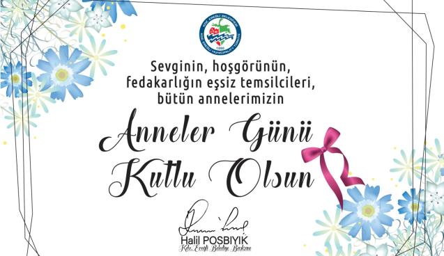 POSBIYIK ANNELER GÜNÜNÜ KUTLADI