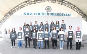 Üniversiteli gençlerden farkındalık örneği…