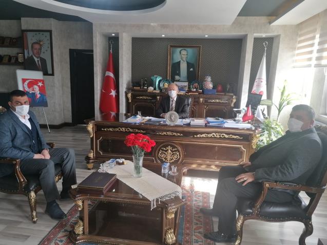 Türk Metalden Kaymakama Ziyaret