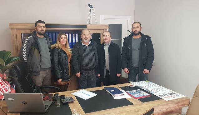 Alkandan KaraTren Haber Ajansına Ziyaret