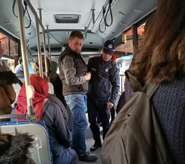 Halk otobüsleri denetleniyor