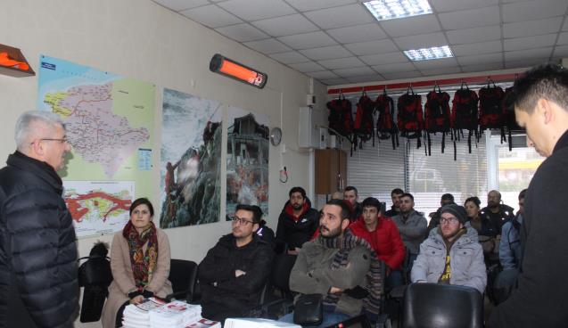 12’NCİ GRUP GÖNÜLLÜ İTFAİYECİ KURSLARI BAŞLADI