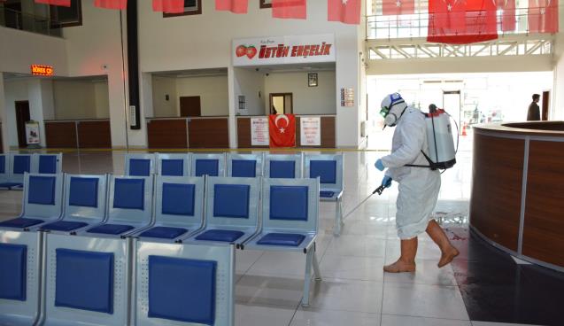  KDZ. EREĞLİ BELEDİYESİ, CORONA VİRÜSÜNE KARŞI TEYAKKUZDA