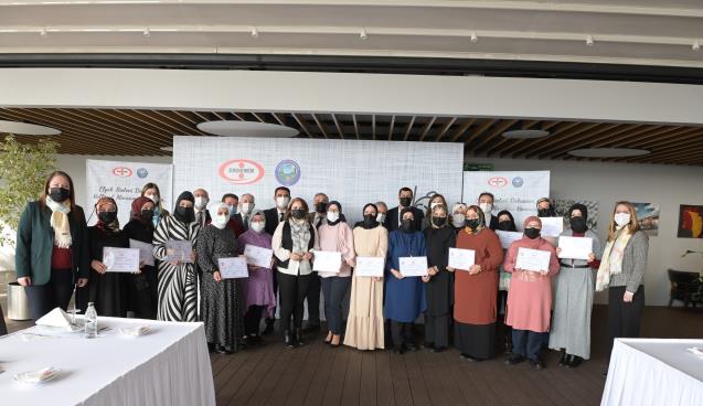 Elpek bezi eğitimi tamamlandı  