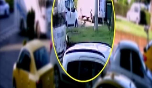 Yaya geçidinden geçerken cip çarptı…