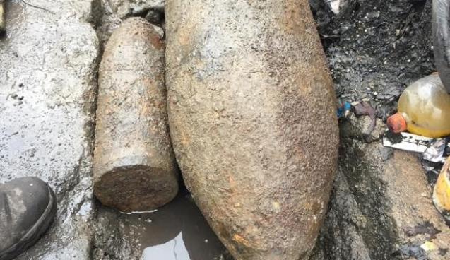 Zonguldak’ta kazıda bulunan top mermileri imha edildi