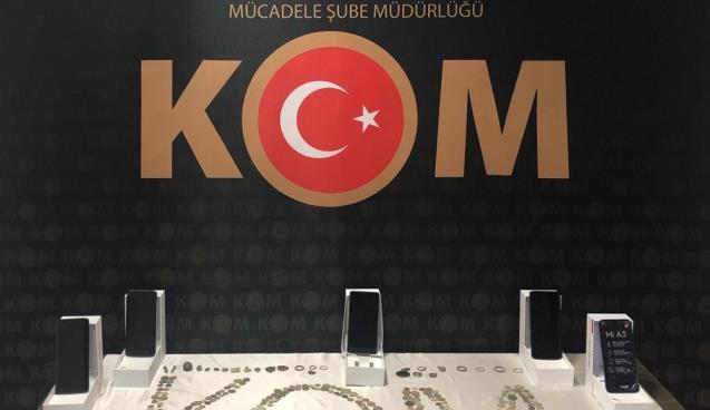 Karabük'te 558 adet tarihi eser ele geçirildi