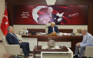 MHP VE BBP’DAN BAŞKAN POSBIYIK’A ZİYARET