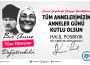 BAŞKAN POSBIYIK'TAN ANNELER GÜNÜ MESAJI...