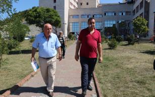 Terörle mücadele gazisine asfalt dayağı..