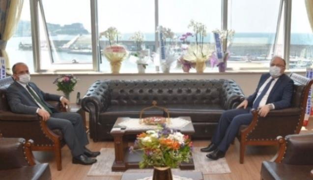 Vali Tutulmaz’dan, Cumhuriyet Başsavcısı Alan’a ziyaret