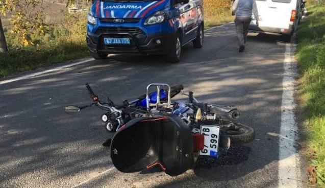 Trafik kazası 2 yaralı