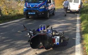 Trafik kazası 2 yaralı
