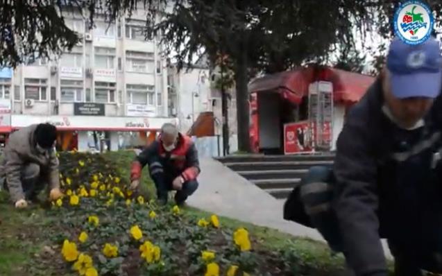 Kdz Ereğli belediyesi boş durmadı
