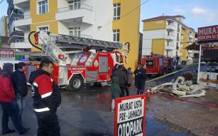 Zonguldak’ın Ereğli İlçesinde pide salonunda çıkan