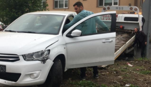 Şarampole uçtu…
