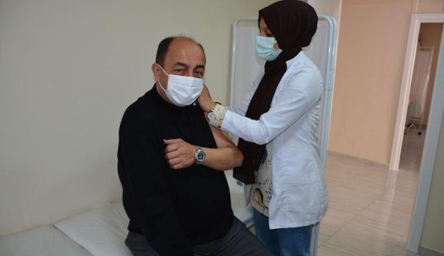 Gökhan Demirtaş Aşının 2. Dozunu Oldu