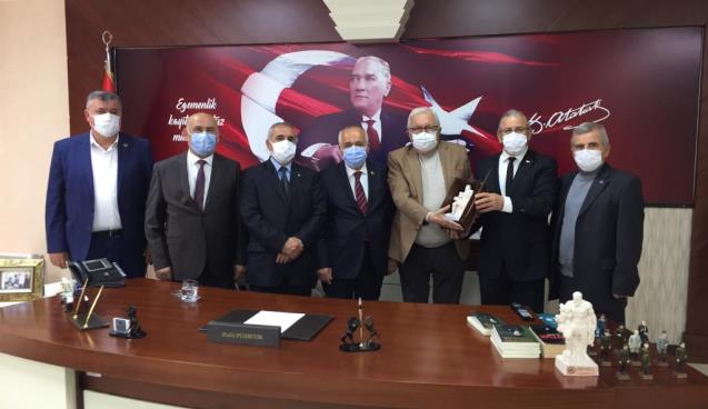 EVEDER ZİYARETLERE DEVAM EDİYOR 