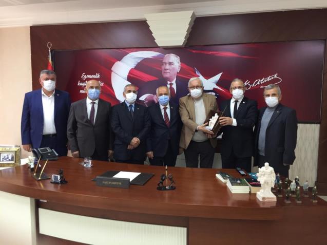 EVEDER ZİYARETLERE DEVAM EDİYOR
