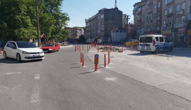 Kavşak düzenlemesi.