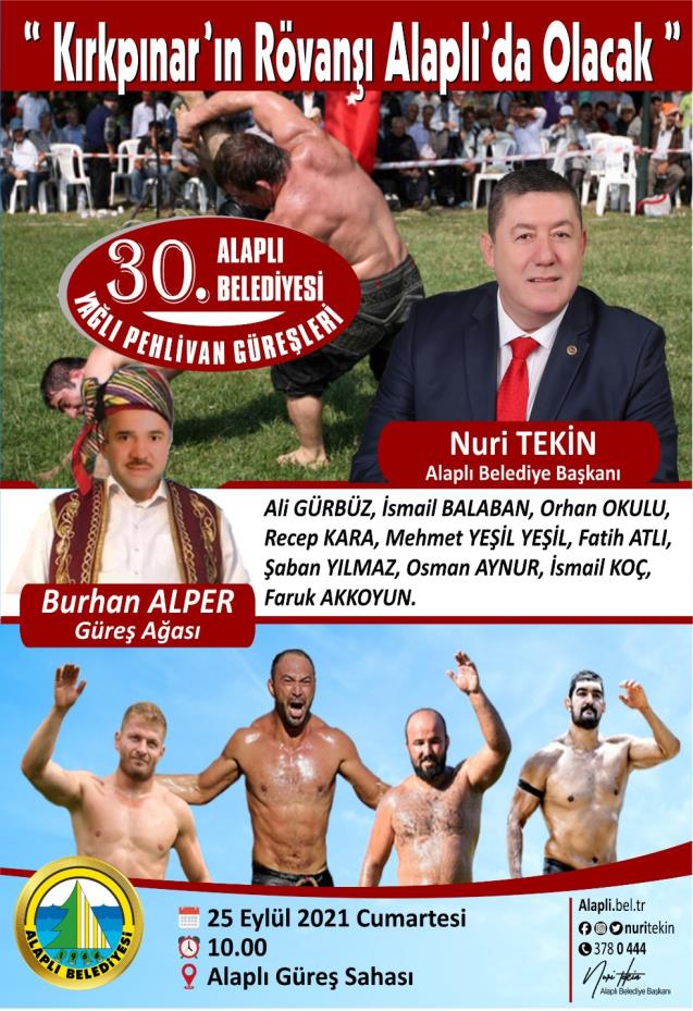 Eylül'de Alaplı Coşacak.