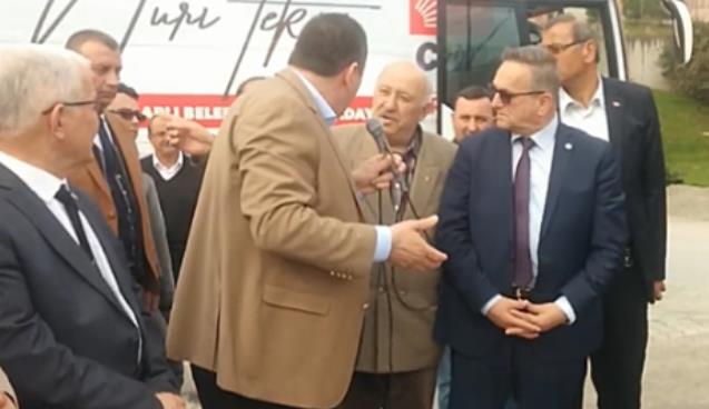 Konuşmasını kesmek istedi.. AMA!...