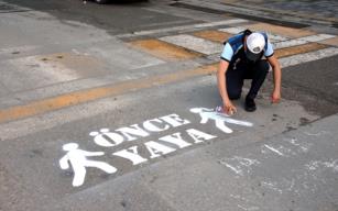 "Önce Yaya" uygulaması...