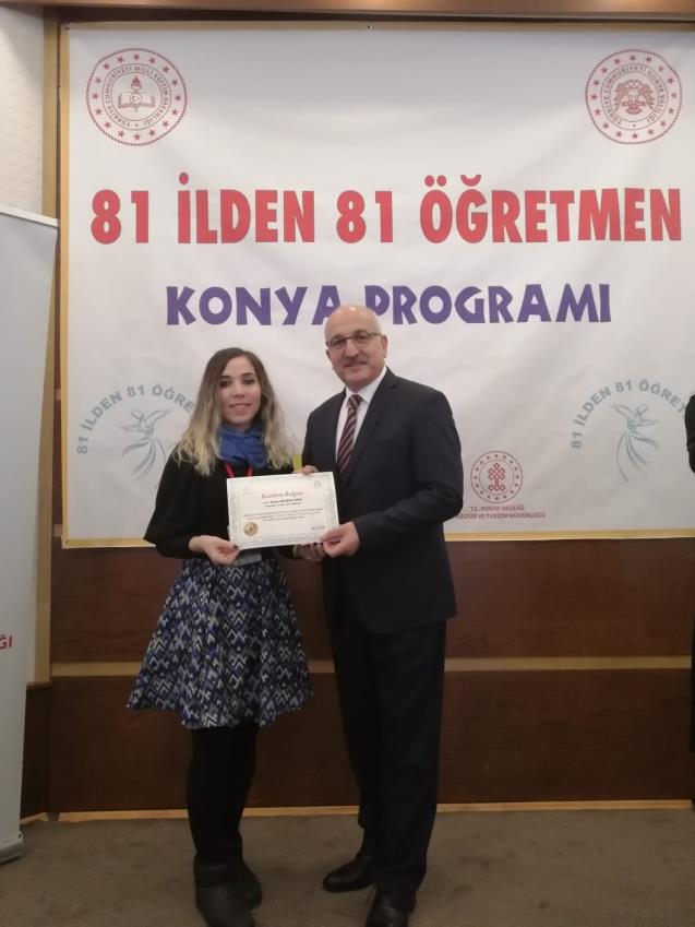 Zonguldak'ı Konya'da temsil etti