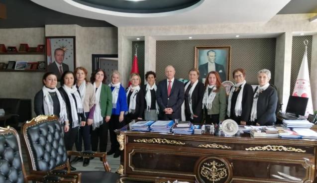 CHP’li kadınlardan ziyaretler…