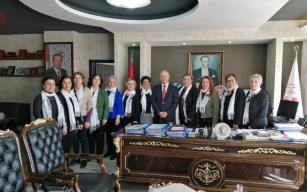 CHP’li kadınlardan ziyaretler…