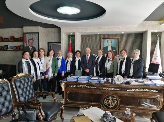 CHP’li kadınlardan ziyaretler…