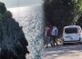 Kayalıklara çıkan liseli kızı polis kurtardı…