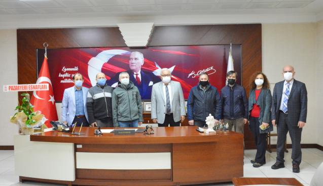 PAZARYERİ ÇALIŞMALARINA ESNAFTAN TEŞEKKÜR