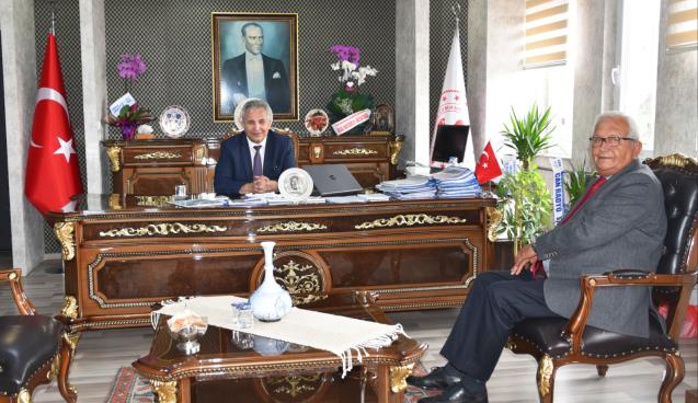 Posbıyık yeni kaymakama gitti.