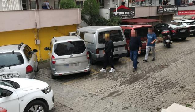 Market hırsızı yakalandı.