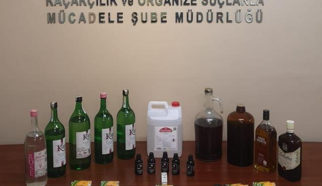 Emniyetten sahte içki ve cinsel uyarıcı hap operasyonu
