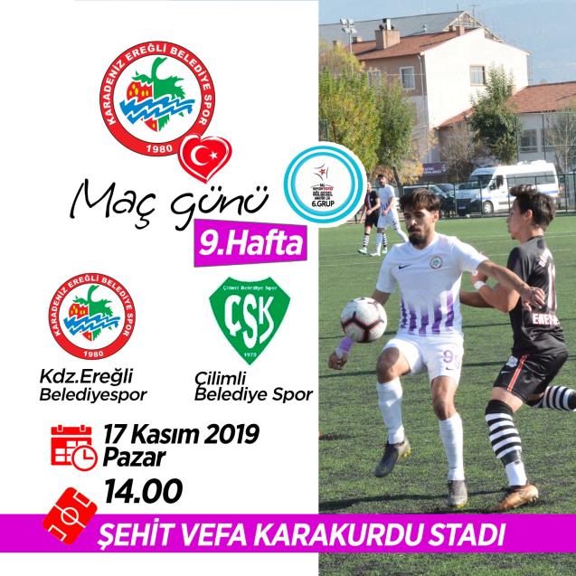 KDZ. EREĞLİ BELEDİYESPOR ÇİLİMLİ MAÇINA HAZIR